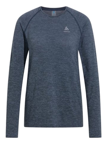 Odlo Koszulka funkcyjna "Essential Seamless" w kolorze granatowym