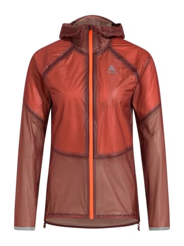 Odlo Laufjacke "Dual Dry Waterproof Insulatet" in Rot