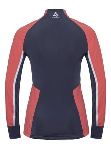 Odlo Laufjacke "Aeolus Pro" in Anthrazit/ Rosa