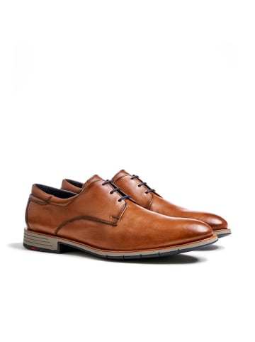 LLOYD Leder-Schnürschuhe "Tambo" in Hellbraun