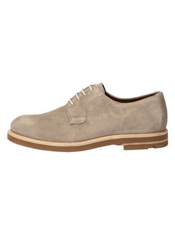 LLOYD Leder-Schnürschuhe "Okal" in Beige