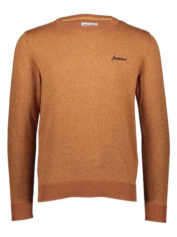 Jack & Jones Sweter w kolorze karmelowym