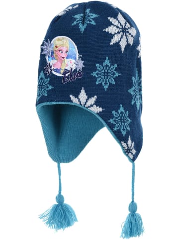 Disney Frozen Muts met oortjes "Frozen" blauw