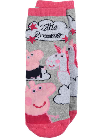 Peppa Pig Socken "Peppa Pig" in Grau