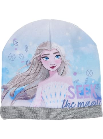 Disney Frozen Wende-Beanie "Frozen" in Hellblau
