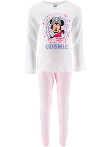Disney Minnie Mouse Pyjama "Minnie" in Weiß
