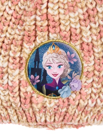 Disney Frozen Muts met pompon "Frozen" oranje