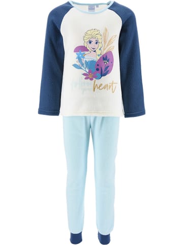 Disney Frozen Fleece-Pyjama "Frozen" in Dunkelblau