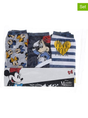 Disney Minnie Mouse Majtki (3 pary) "Minnie" ze wzorem