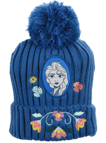 Disney Frozen Bommelmütze "Frozen" in Blau