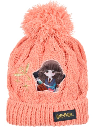 Harry Potter Muts met pompon "Harry Potter" oranje