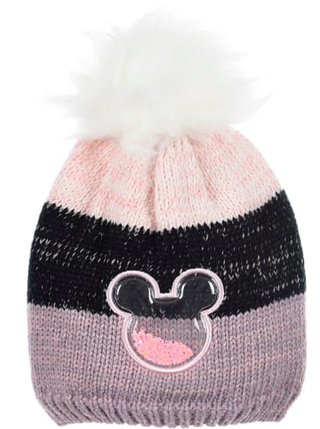 Disney Minnie Mouse Muts met pompon "Minnie" meerkleurig