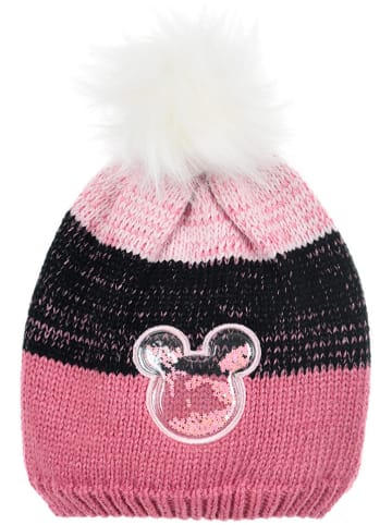 Disney Minnie Mouse Bommelmütze "Minnie" in Pink