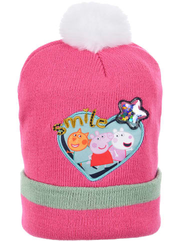 Peppa Pig Bommelmütze "Peppa Pig" in Pink