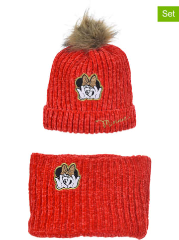 Disney Minnie Mouse 2-delige winteraccessoires set "Minnie" rood