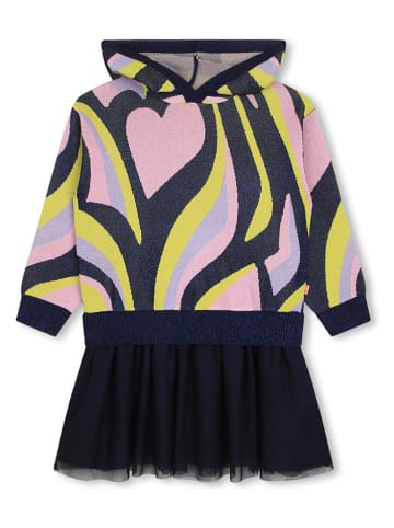 Billieblush Hoodiejurk donkerblauw/paars