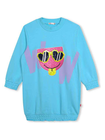 Billieblush Sukienka dresowa w kolorze błękitnym