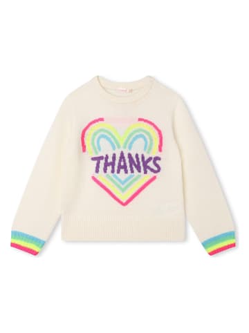 Billieblush Sweter w kolorze kremowym