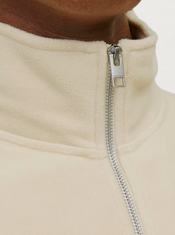 Jack & Jones Fleece trui crème