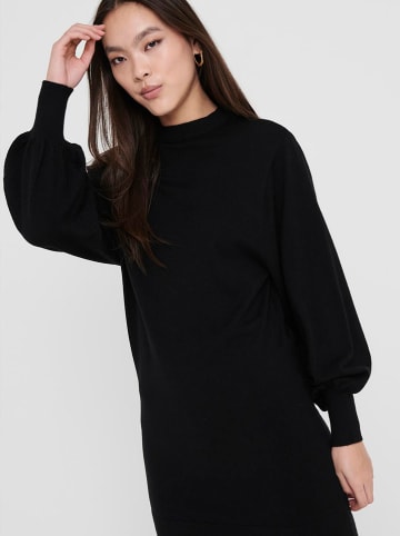 ONLY Strickkleid in Schwarz