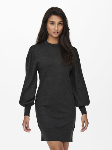 ONLY Strickkleid in Anthrazit