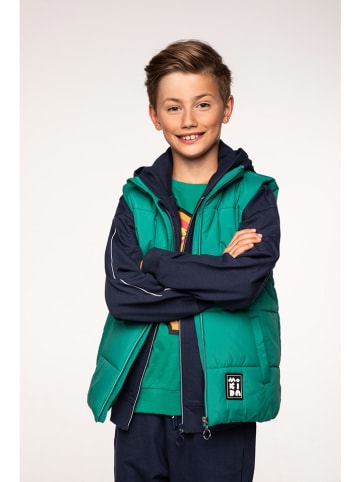 MOKIDA Steppweste in Türkis