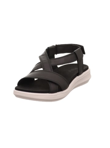 Legero Leder-Sandalen "Ella" in Schwarz