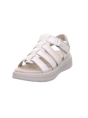 Legero Leder-Sandalen "Sunwalker" in Silber