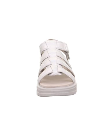 Legero Leder-Sandalen "Sunwalker" in Silber