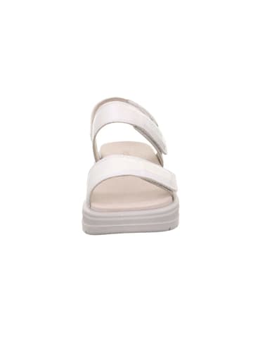 Legero Leder-Sandalen "Sunwalker" in Silber