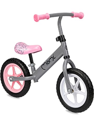 MoMi Laufrad "Fleet" in Grau/ Rosa - ab 3 Jahren