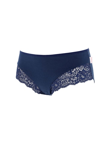 COTONELLA 2er-Set: Pantys in Blau/ Dunkelblau