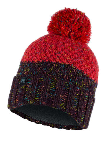 Buff Muts "Janna" rood/meerkleurig