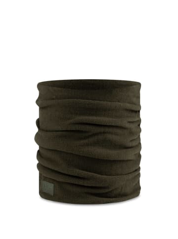 Buff Szal-koło "Merino Fleece" w kolorze zielonym