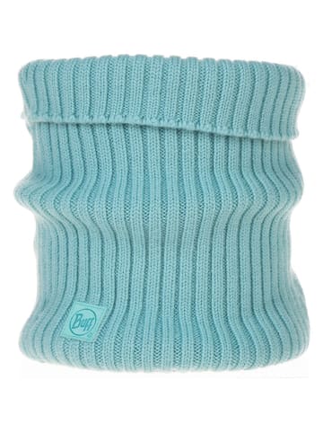Buff Gebreide loopsjaal turquoise