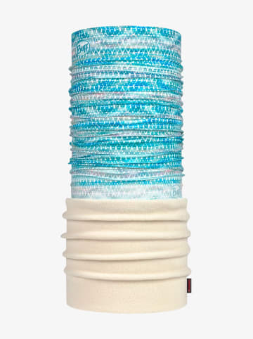 Buff Loop-Schal "Polar" in Beige/ Türkis