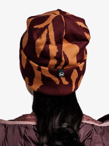 Buff Muts "Kyre" bordeaux/oranje