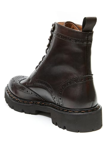 British Passport Leren boots bruin
