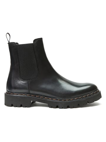 British Passport Leren chelseaboots zwart