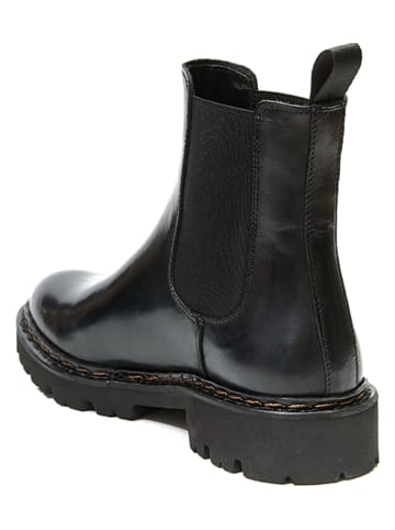British Passport Leren chelseaboots zwart
