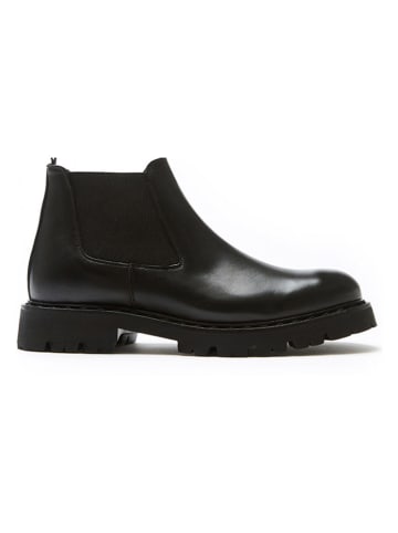 British Passport Leren chelseaboots zwart
