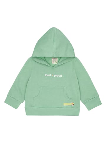 loud + proud Hoodie groen