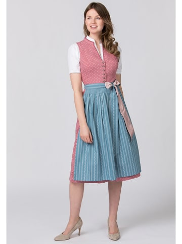 Stockerpoint Dirndl "Luciana" in Rosa/ Blau