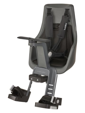 bobike Fahrradsitz "Exclusive Mini" in Grau