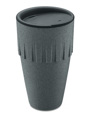 koziol Isolierbecher "Connect Coffee" in Grau - 400 ml
