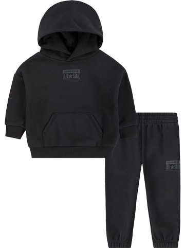 Converse 2tlg. Outfit in Schwarz