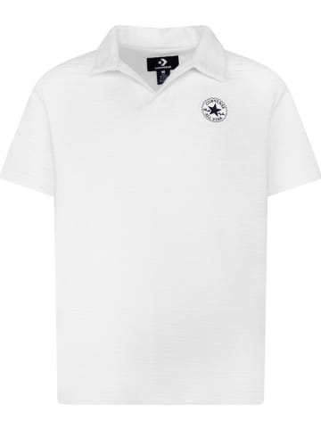 Converse Koszulka polo w kolorze białym