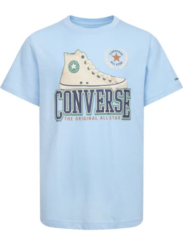 Converse Koszulka w kolorze błękitnym