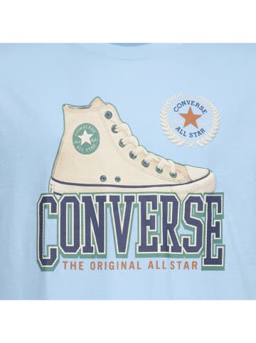 Converse Koszulka w kolorze błękitnym