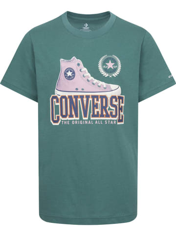 Converse Shirt in Dunkelgrün